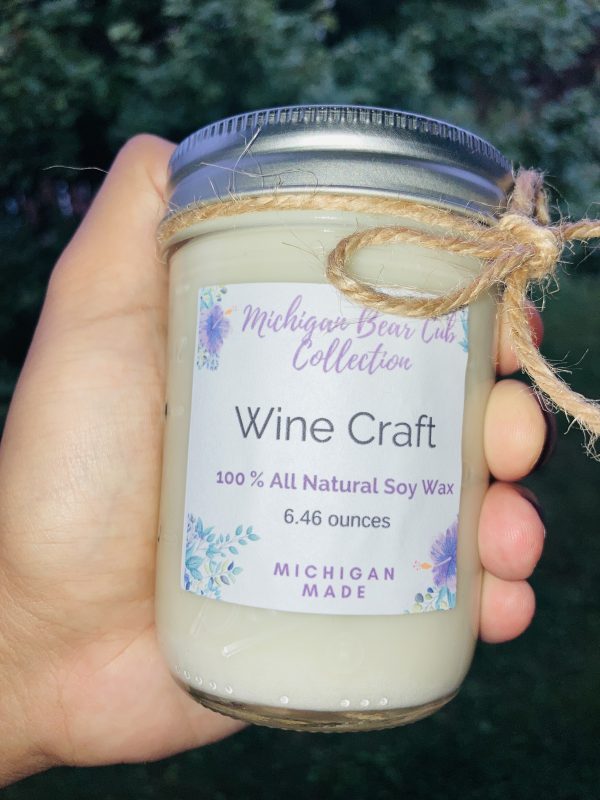 Wine Craft candle
