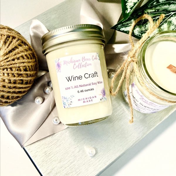 Wine Craft candle