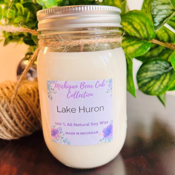 Lake Huron candle