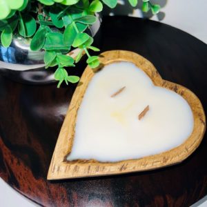 Heart Bowl candle