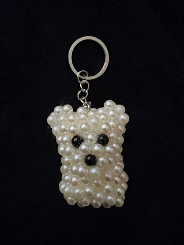 Pearl Bear Mini keychain