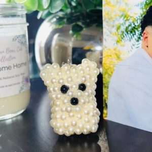 Pearl Bear Mini keychain