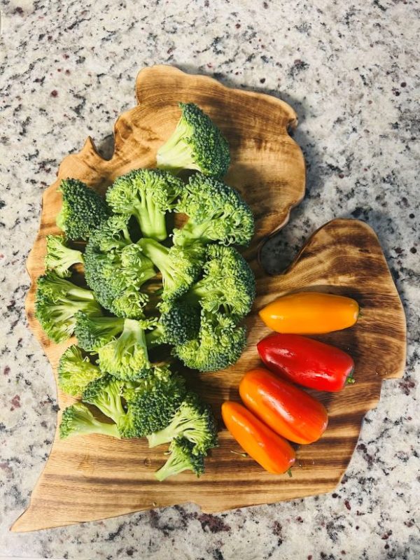 Michigan shaped cutting board